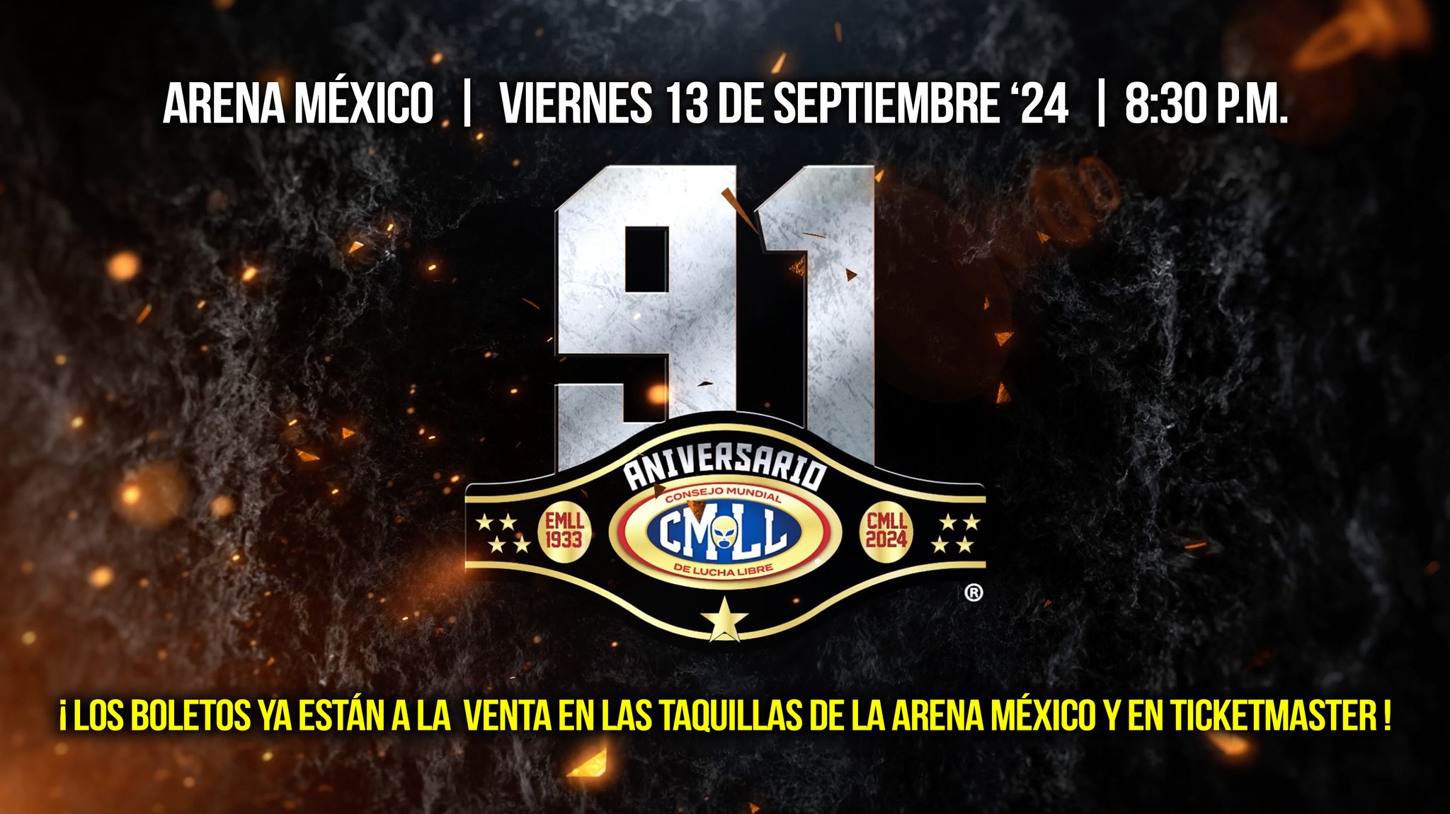 https://www.google.com.mx/search?q=13+de+septiembre++91+aniversario+de+CMLL-EMLL+en+el+Arena+M%C3%A9xico&sa=X&sca_esv=5e23bca3cb06adc9&sxsrf=ADLYWIK6lxiDV3Z7JdlSjnpBGEidmOuEIQ:1725498082211&udm=2&fbs=AEQNm0CbCVgAZ5mWEJDg6aoPVcBgWizR0-0aFOH11Sb5tlNhdzvguW7TJ8ZJj4v-NOGupFjybypXATN8-ElM0wR8g3shzcX72_ZJP73uR_3a1WgKtaAHPE9M1u6s_oTyphz-DUh-gu613aGM_8F2qH07SW7RP3fenoypHQ9bN3RRkgi4s851T06Xjiy-PFd2D3V0huZQwjG3a17gDha0N_3qrDhouaShUg&ved=2ahUKEwiny4CizaqIAxUQmO4BHQ7CKl8QtKgLegQIBhAE&biw=1368&bih=744&dpr=2